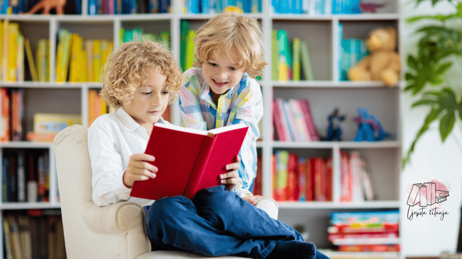 djeca čitaju ljepota čitanja